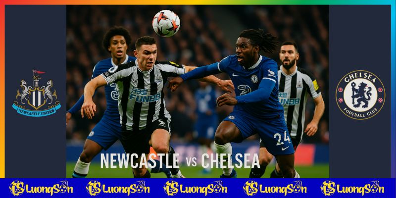 Newcastle vs Chelsea trên luongsontv